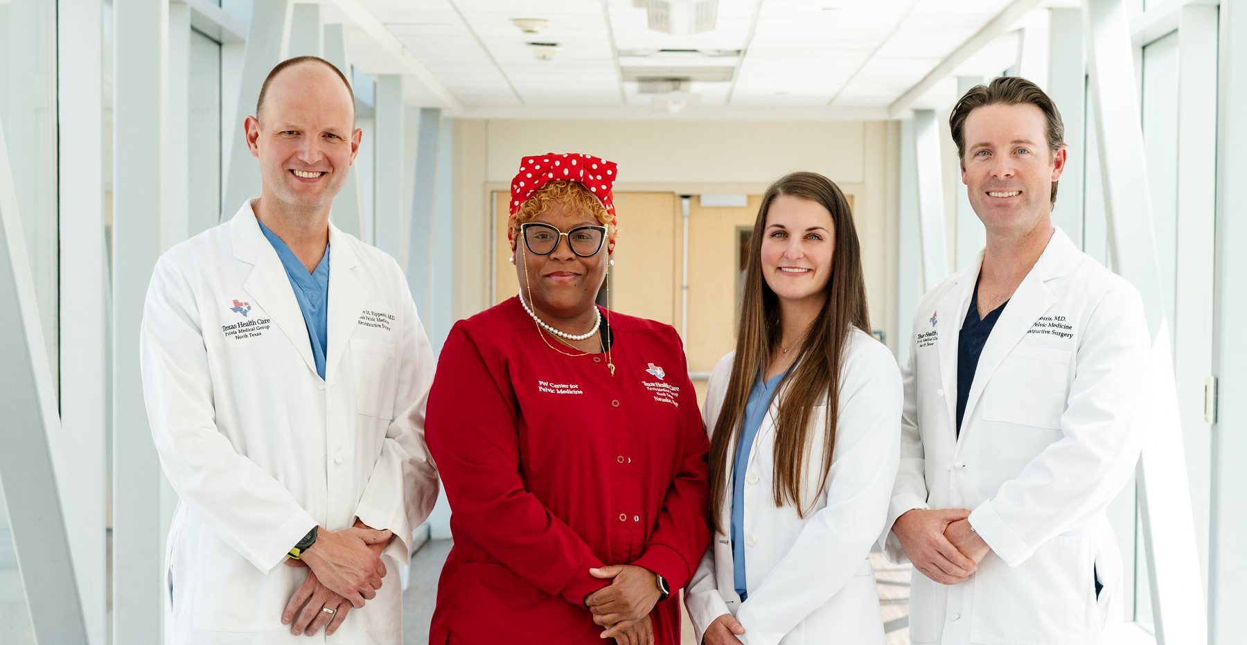 Dr. Christopher Ripperda, Natasha Rowel FNP-C, McKenna Steele FNP-C, and Dr. Kyle Norris.